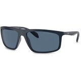 Emporio Armani Sunčane naočale '0EA4212U 64' noćno plava / cijan plava / siva | shoptok.hr