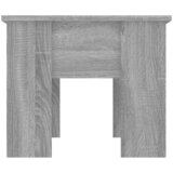  Stolić za kavu siva boja hrasta 79x49x41 cm konstruirano drvo | shoptok.hr