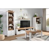 Landscape Stenski Regal Rovigio, Barva Macesna, Bela | Shoptok.si