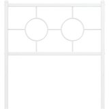  Kovinsko vzglavje belo 80 cm, (21142517) | Shoptok.si