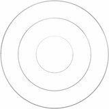  Vrtna saksija Bijelo 90 x 90 x 20 cm Čelična vrata | shoptok.hr