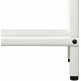  Stalak za drva bijeli 40x25x120 cm Hladno valjani čelik | Eponuda.com
