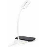 Gembird TA-WPC10-LED-01-W Stona lampa + QI bežični punjač 10W, Beli u