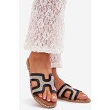Boto Women Flat Heeled Slippers Black Vereya | shoptok.hr