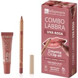 La Saponaria Darilni set za ustnice - Uva Rosa Cene
