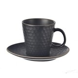 Orion Crna keramička šalica za cappuccino 250 ml Tea Time – Cijene