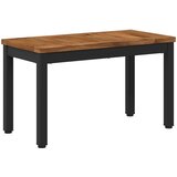  Stolić za kavu Prirodna i crna 60,5 x 30 x 36 cm | shoptok.hr