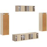  ormar 5 pcs Sonoma hrast | shoptok.hr