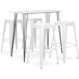  5-dijelni barski set bijeli | shoptok.hr