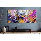 WALLXPERT 3P70100C003 Multicolor Decorative Canvas Painting (3 Pieces) | Eponuda.com