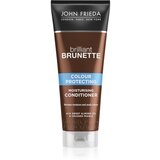 John Frieda Brilliant Brunette Colour Protecting zaščitni in vlažilni šampon za rjave lase 250 ml Cene
