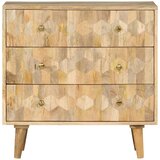 Ormarić s ladicama 70x35x70 cm Masivno drvo boje manga | shoptok.hr