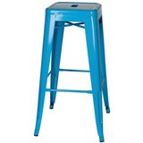 MID.YOU Barski Stol Vantaggio High, Svetlo Modra | Shoptok.si