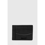 Calvin Klein Usnjena denarnica moška, črna barva, K50K511931