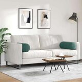 vidaXL valjkasti jastučići 2 pcs tamnozelena Ø 25 x 70 cm | shoptok.hr