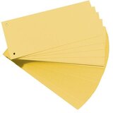 Herlitz Pregrada kartonska 105x242 mm, 100/1, , žuta | shoptok.hr