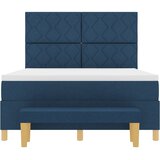 Krevet s opruga kutije s jastukom Plava 200 x 160 cm tkanina | shoptok.hr