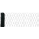 vidaXL Heksagonalna ograja Zelena 0.8x50 m Jeklo, Ograjni stebri 13 kos Zelena Ø32 mm 120 cm Galvanizirano jeklo | Shoptok.si