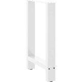  Noge za blagovaonski stol bijele 2 kom 60 x (72-73) cm čelik | shoptok.hr