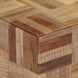  Stolić za kavu sivi 55x55x40 cm od masivne obnovljene tikovine | Eponuda.com