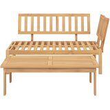  Vrtna sofa od paleta 2 kom od masivnog bagremovog drva | shoptok.hr