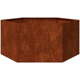  Sadilica boja hrđe 90x90x45 cm od čelika COR-TEN | shoptok.hr