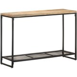 vidaXL Konzolna mizica 110x35x75 cm trden mangov les | Shoptok.si