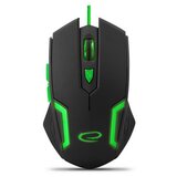 Esperanza Miš ESPERANZA GAMING FIGHTER 6D MX205, GREEN, 2400dpi, ergonomic, EGM205G | Eponuda.ba