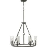 Elstead Lighting Elstead Dakota Večkraki lestenec s 6 lučmi, antični nikelj, E14, (22099773) Cene