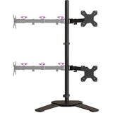 Nosač za monitor crni čelični VESA 75/100 mm | shoptok.hr