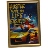Fortune Frames Ram za slike Hustle Lambo, Zlatne boje Cene