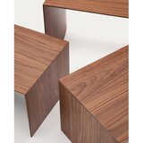 Kave Home Pomoćni stolići u setu 3 kom u dekoru oraha 40x60 cm Litto – | shoptok.hr