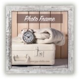 Zep nelson 6 white brown 20x20 wood frame V21206 | shoptok.hr