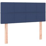Maison Chic posteljno vzglavje - vzglavna omarica - nočna omarica modro 80x5x78/88 cm blago, (21705714) Cene