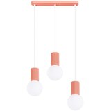 Sollux Lighting Viseča svetilka HALO 3L breskova, (5000352174) | Shoptok.si