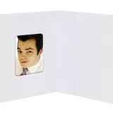 1x100 Folders white matt 38x58 mm