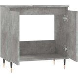  Kupaonski ormarić boja betona 58x33x60 cm od konstruiranog drva | shoptok.hr