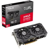 Asus Dual Radeon RX 7600 EVO OC Edition 8GB GDDR6 (DUAL-RX7600-O8G-EVO) grafična kartica, PCIe 4.0, 1xHDMI 2.1, 3xDisplayPort 1.4a - 90YV0LD0-M0NA00 | Shoptok.si