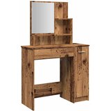  Toaletni stol s ogledalom Staro drvo 86,5x35x136 cm | shoptok.hr