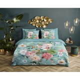 Descanso Plava posteljina za krevet za jednu osobu/za produženi krevet od pamučnog satena 140x220 cm Fungi – | shoptok.hr