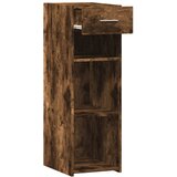  Komoda boja dimljenog hrasta 30x42,5x93 cm konstruirano drvo | shoptok.hr