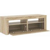  TV ormarić s LED svjetlima boja hrasta sonome 120 x 35 x 40 cm Smeđa | shoptok.hr