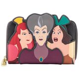 Loungefly Novčanik Disney Villains Scene Evil Stepmother Aand Step Sisters Zip Around Wallet | Eponuda.com