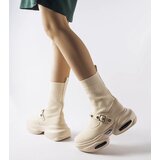 Gemre Ivana cream sock boots | Shoptok.si