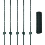  Heksagonalna ograda s stubom 10 x 0,8 m Čelik premazan PVC-om | shoptok.hr