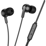 hoco. Žičane in-ear slušalice Jack 3.5 mm M124 crne | shoptok.hr