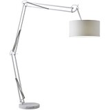  redo 02-385 - podna lampa azar 1xE27/42W/230V bela/hrom | Eponuda.com