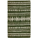 Webtappeti Zeleno-bijeli pamučni tepih Ethnic, 55 x 180 cm | shoptok.hr