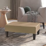 vidaXL Stolček za noge kapučino 78x56x32 cm umetno usnje Cene