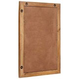 vidaXL Ogledalo Svetlo rjava 57 x 70 x 3 cm trden mangov les | Shoptok.si